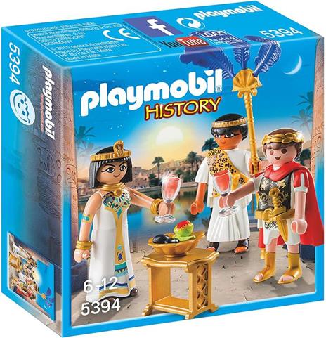 Playmobil History (5394). Cesare e Cleopatra - 3