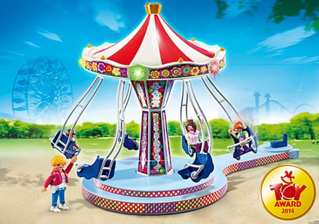Playmobil Summer fun. Giostra volante con luci colorate (5548) - 4