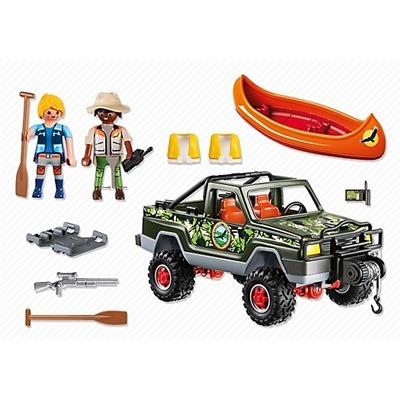 Playmobil Wild Life. Pickup-avventura con canoa (5558) - 9