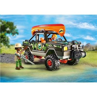 Playmobil Wild Life. Pickup-avventura con canoa (5558) - 10