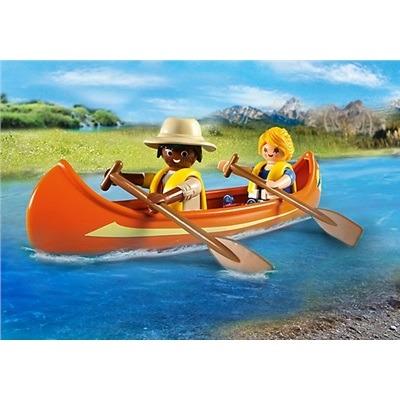 Playmobil Wild Life. Pickup-avventura con canoa (5558) - 12