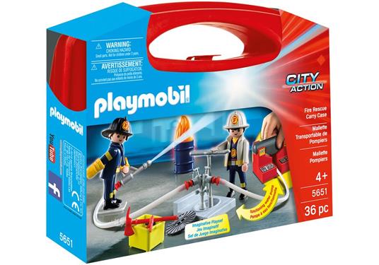 Playmobil City Action. Valigetta Grande. Pompieri - 2