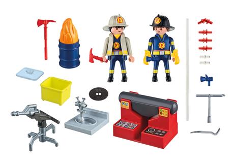 Playmobil City Action. Valigetta Grande. Pompieri - 5