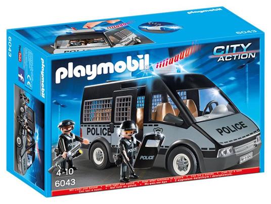 Playmobil City Action Mezzo Blindato della Polizia (6043)