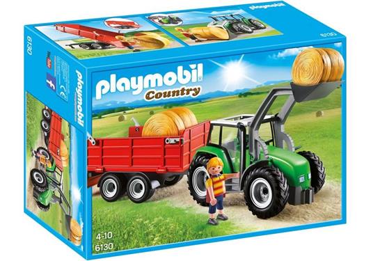 Playmobil Country. Trattore con Rimorchio (6130)