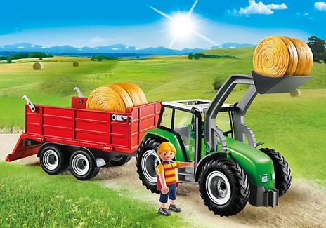 Playmobil Country. Trattore con Rimorchio (6130) - 4