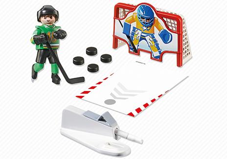 Playmobil Sport e Azione. Allenamento Hockey su Ghiaccio (6192) - 4