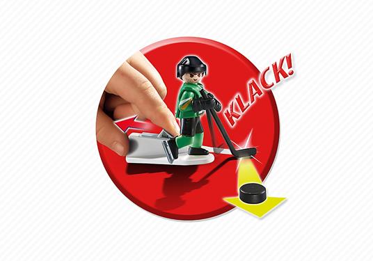 Playmobil Sport e Azione. Allenamento Hockey su Ghiaccio (6192) - 5