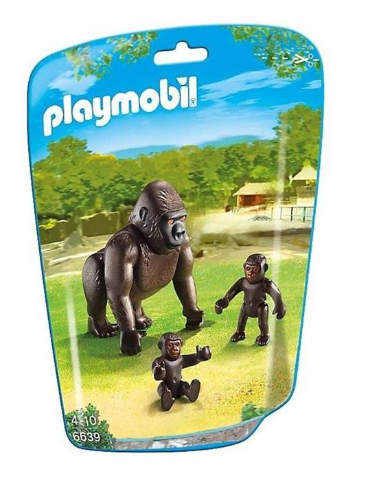 Playmobil Zoo Gorilla con Piccoli (6639)