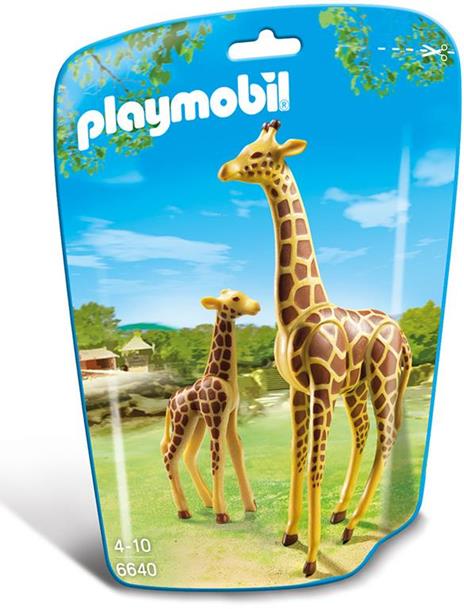 Playmobil Zoo Giraffa con Cucciolo (6640) - 2