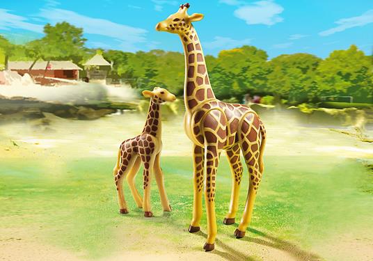 Playmobil Zoo Giraffa con Cucciolo (6640) - 3