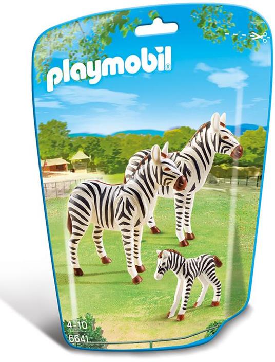 Playmobil Zoo Famiglia di Zebre (6641) - 2