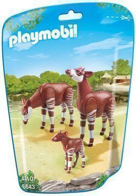 Playmobil Zoo Famiglia di Okapi (6643)