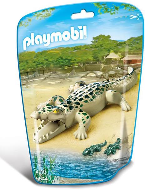 Playmobil Zoo Alligatore con Cuccioli (6644) - 2