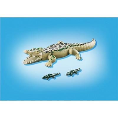 Playmobil Zoo Alligatore con Cuccioli (6644) - 4