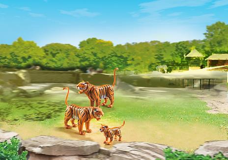 Playmobil Zoo Famiglia di Tigri (6645) - 3