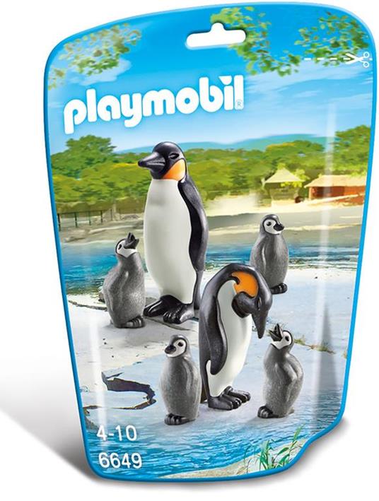 Playmobil Zoo Famiglia di Pinguini (6649) - 2