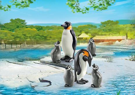 Playmobil Zoo Famiglia di Pinguini (6649) - 3