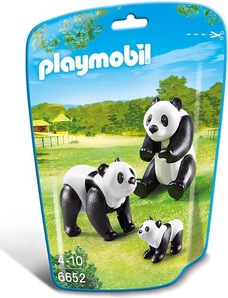 Playmobil Zoo Famiglia di Panda (6652)