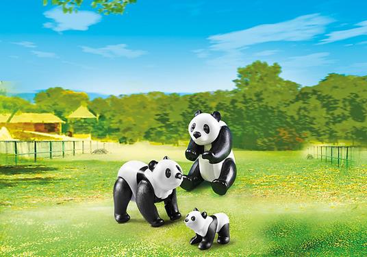 Playmobil Zoo Famiglia di Panda (6652) - 3