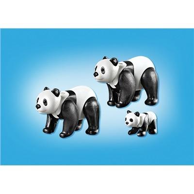Playmobil Zoo Famiglia di Panda (6652) - 4