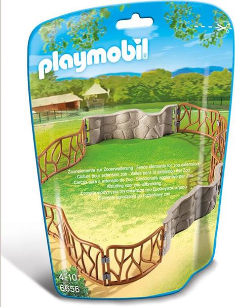 Playmobil Zoo Staccionata Zoo (6656)