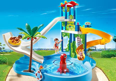 Playmobil. Torre degli scivoli con piscina (6669) - 3