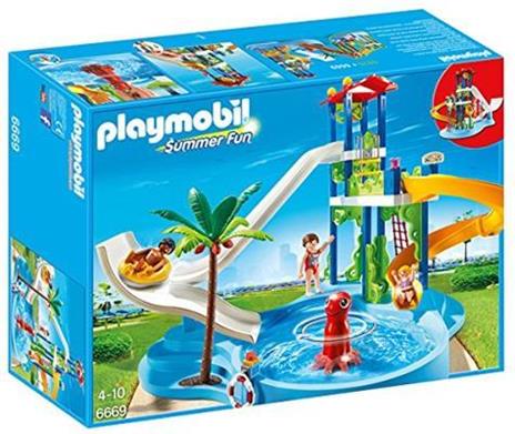 Playmobil. Torre degli scivoli con piscina (6669) - 3
