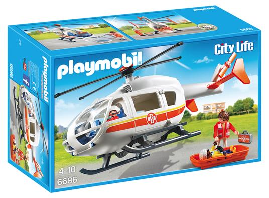 Playmobil City Life. Elisoccorso (6686) - 12