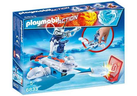 Playmobil Ice-Robot con Space-Jet Lanciadischi (6833) - 13
