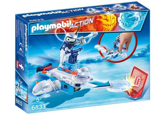 Playmobil Ice-Robot con Space-Jet Lanciadischi (6833) - 13