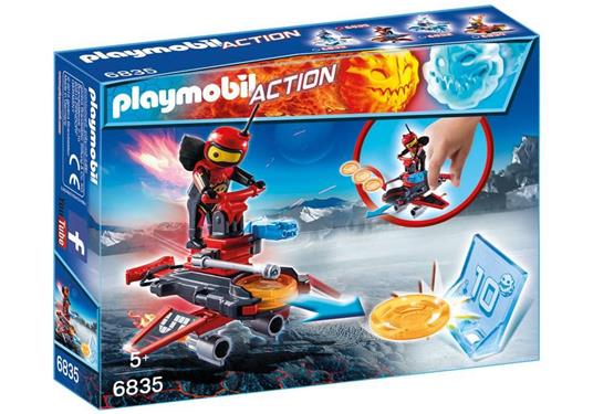 Playmobil Fire-Robot con Space-Jet Lanciadischi (6835) - 38