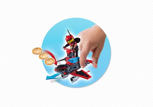Playmobil Fire-Robot con Space-Jet Lanciadischi (6835) - 5