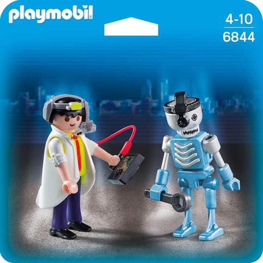 Playmobil Dr Bios E Robot