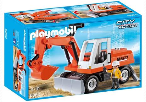 Playmobil Escavatore Meccanico (6860)