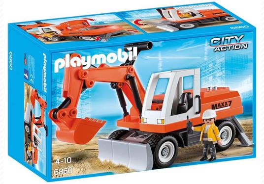 Playmobil Escavatore Meccanico (6860) - 3