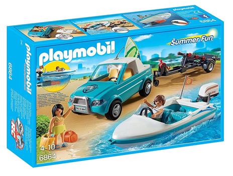 Playmobil Surfisti+ Pick Up + Motoscafo - 3