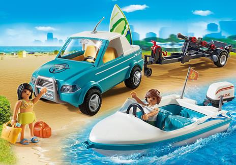 Playmobil Surfisti+ Pick Up + Motoscafo - 9