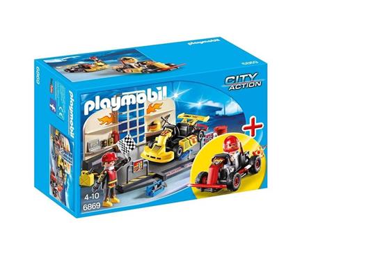 Playmobil Starter Sets Go Kart Race Team (6869)