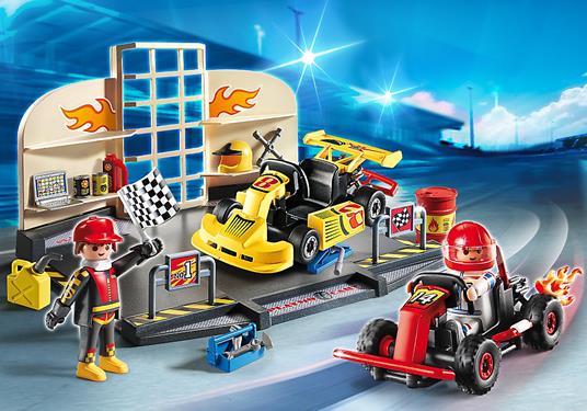 Playmobil Starter Sets Go Kart Race Team (6869) - 3