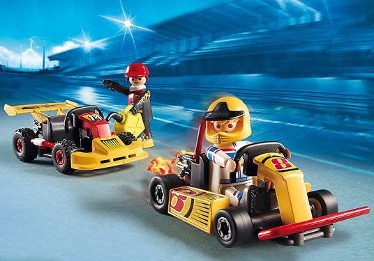 Playmobil Starter Sets Go Kart Race Team (6869) - 4
