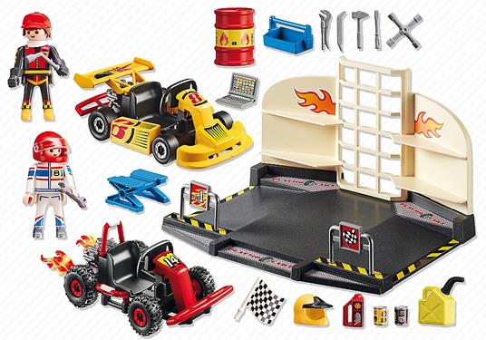 Playmobil Starter Sets Go Kart Race Team (6869) - 6