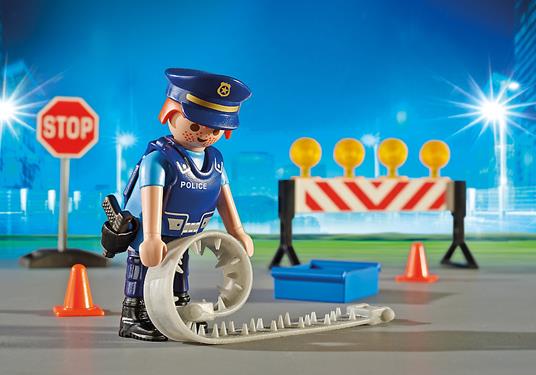 Playmobil Posto Di Blocco Della Polizia - 5