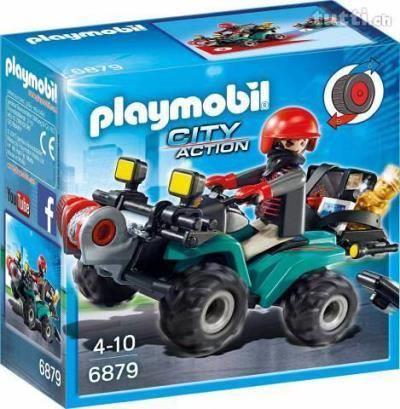 Playmobil Polizia (6879). Quad del Bandito