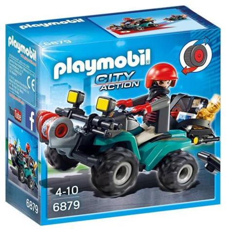 Playmobil Polizia (6879). Quad del Bandito
