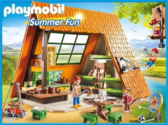 Playmobil Casa Vacanze+Ar. Giochi+Tavoli - 5