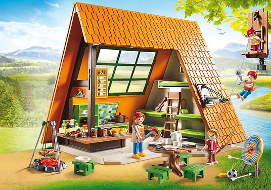 Playmobil Casa Vacanze+Ar. Giochi+Tavoli - 9