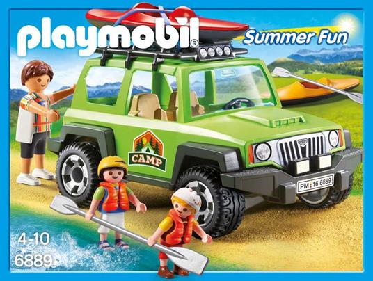 Playmobil Escursione Con Jeep E Canoa