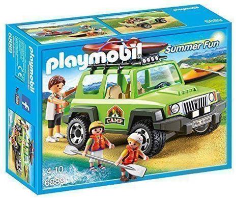 Playmobil Escursione Con Jeep E Canoa - 4