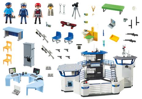 Playmobil 6919 Stazione della polizia con prigione - 3
